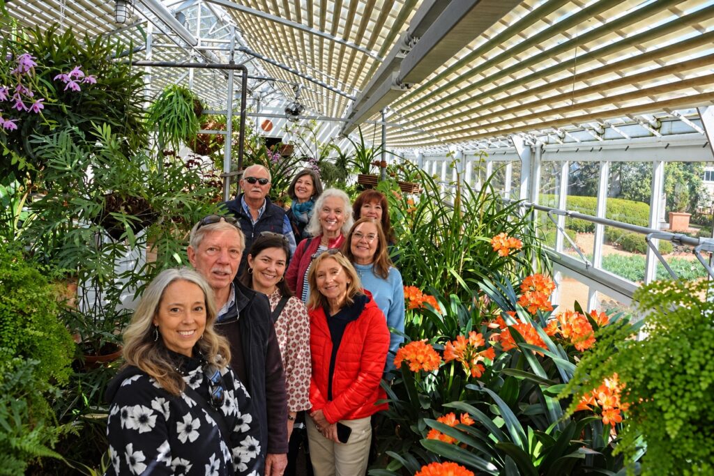 St Paul adults gathered together during a trip to LaGrange